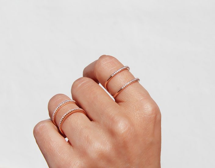 ANILLO ORO ROSA CELINE ANILLO ORO ROSA CELINE
