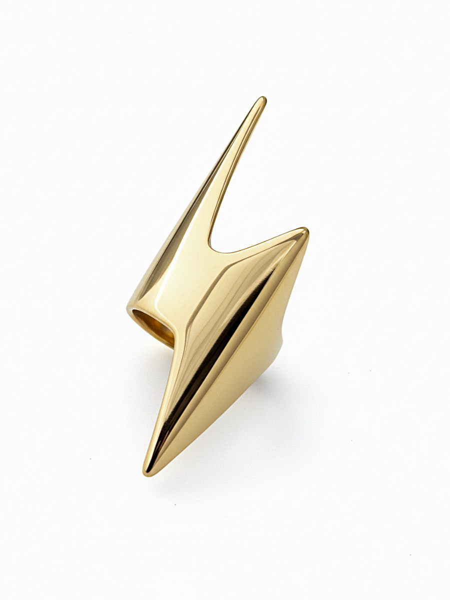 Anillo Éclair de Maramz: Diseño de autor y arte portable